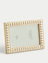 Marks & Spencer "Bobble Gold Trim Photo Frame 4x6 inch"